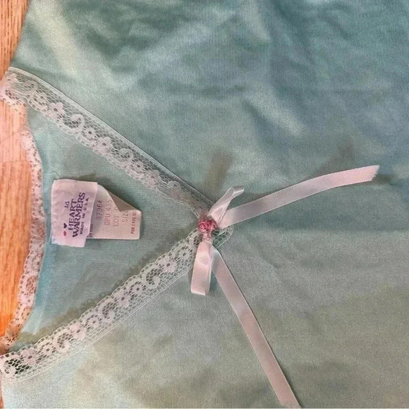 Vintage Heart Warmers child’s top size 14 with lace - Picture 7 of 10